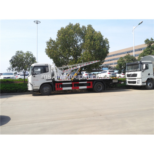 Model baru dongfeng 4x2 wrecker towing equipment trak